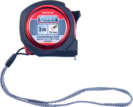 Connex rolmeter 8m abs 25mm euro-ijking - coxt701258