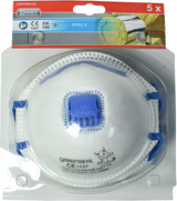 Connex stofmasker ffp2v en149 5st - coxt939124