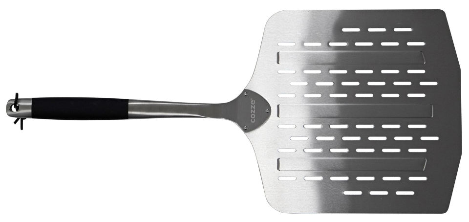 Cozze RVS Pizzaschep met ventilatiegaten 66 cm zilver