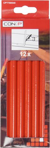 Con:p potlood 17cm droog hout 12st - cpt780540