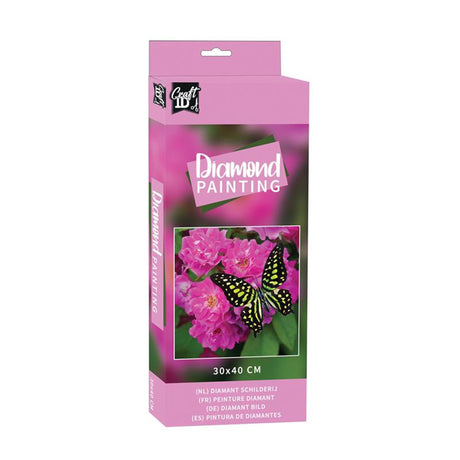 Grafix craft id diamond painting vlinder 30x40cm