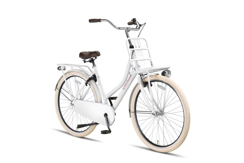 Crown holland 28 inch 53 cm dames terugtraprem wit