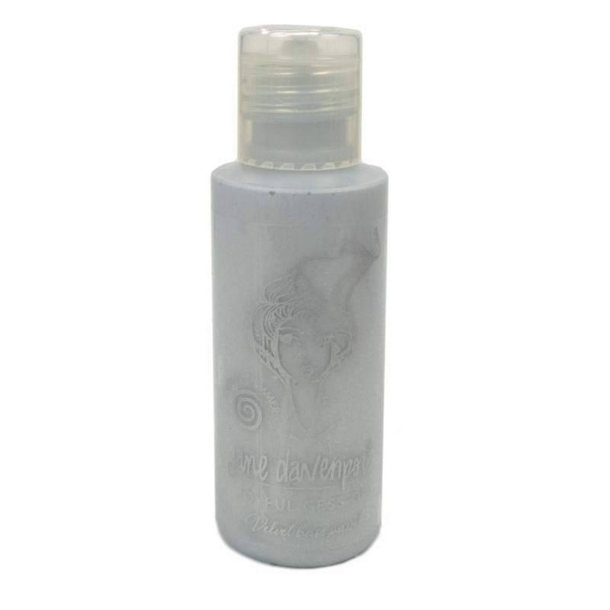 Cosmic shimmer • joyful gess-oh! velvet base paint silver lining 50ml