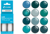 Cube touch-up pen set blue glossy | #2335