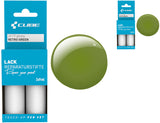 Cube touch-up pen set retro green