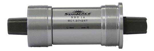 Sunrace trapas 68 118mm aluminium bbs18-118