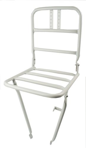 Voordrager 28 wit aluminium