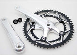 crankstel Race 8 9v 53 39 alu zilver