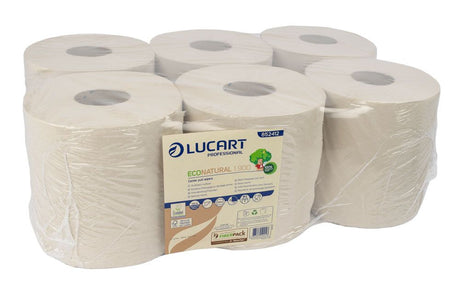 Primp poetspapier lucart eco natural midirol havana 6-rollen