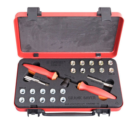 Unior grs crank saver set pedaalbus tap wringijzer