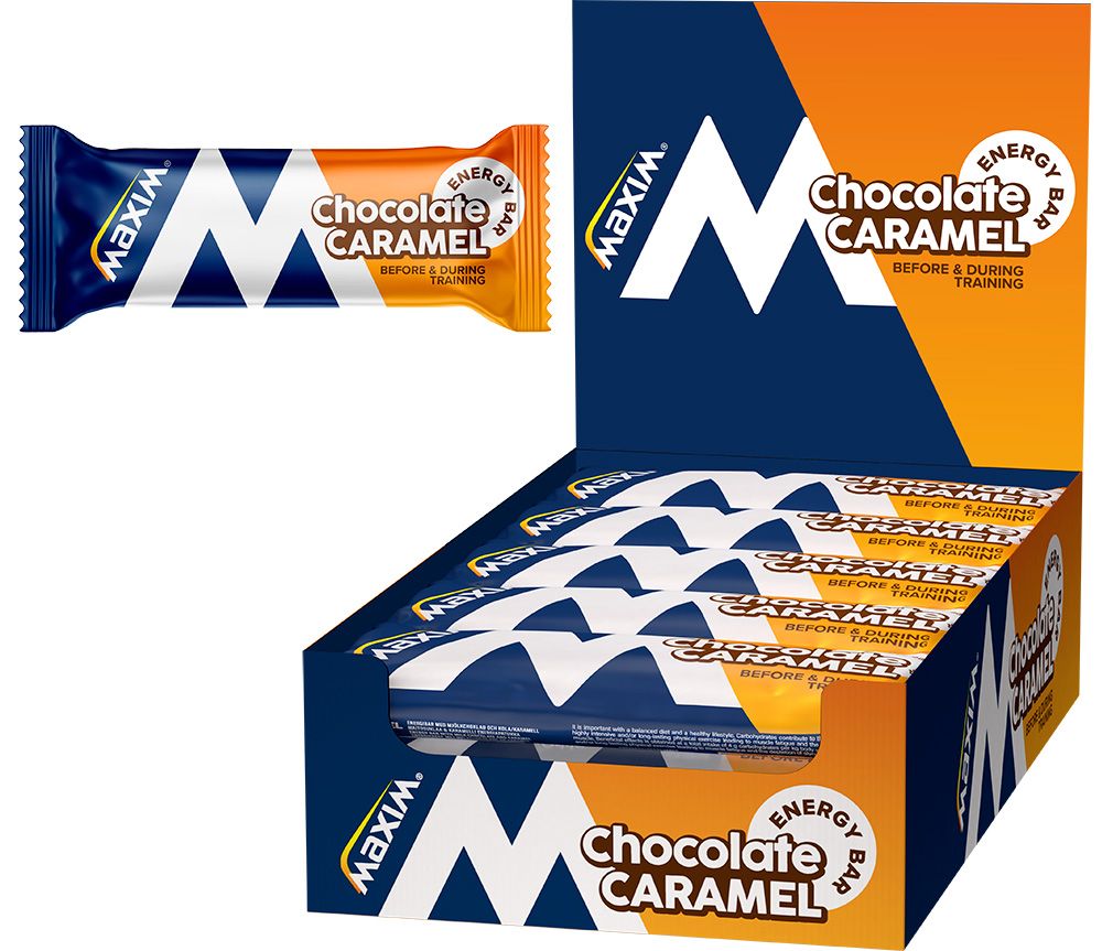 Maxim energiereep chocolate caramel