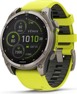 Garmin fenix 8 solar sapphire titan gps 47 mm multisport-smartwatch