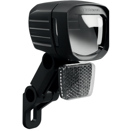 Herrmans koplamp nordic mr5 e-bike 140 lumen - zwart