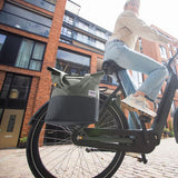 Urban Proof shopper tas 20L gerecycled groen grijs
