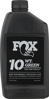 Fox racing shox suspension fluid green 10 wt