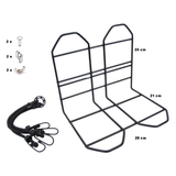 bagagerekje 28 cm staal zwart