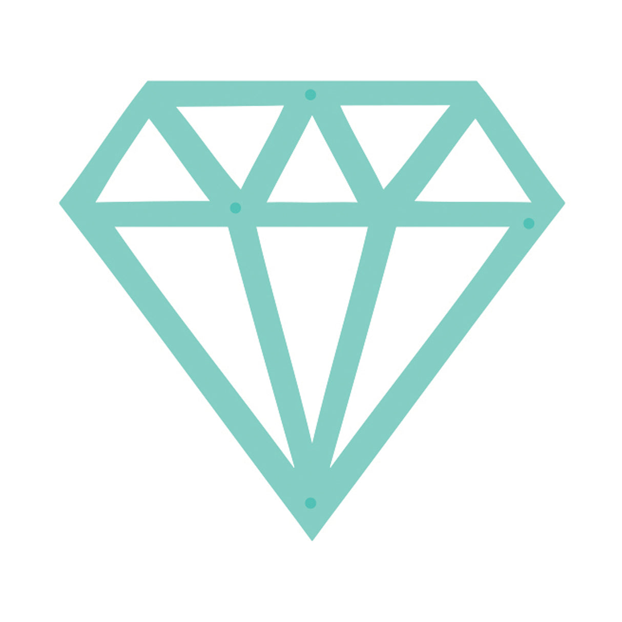 Kaisercraft • decorative die geo diamond