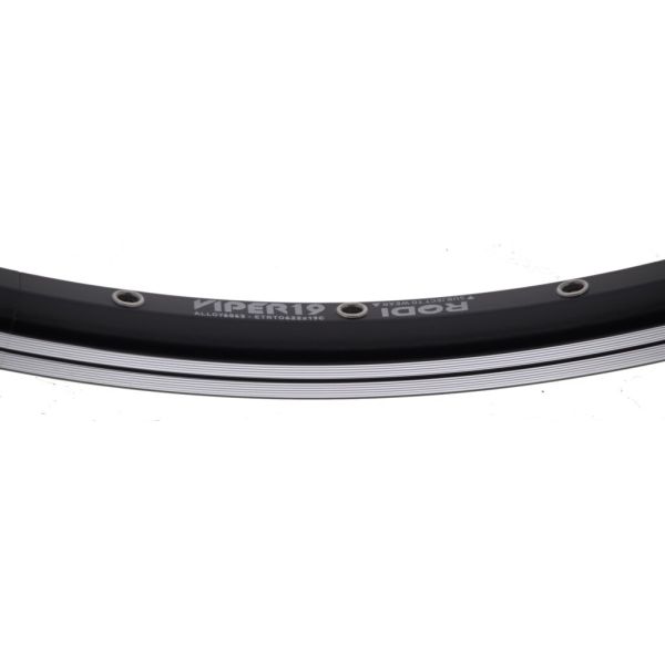 Rodi velg viper 19 28 622x19 36-gaats 14g frans ventiel - zwart cnc