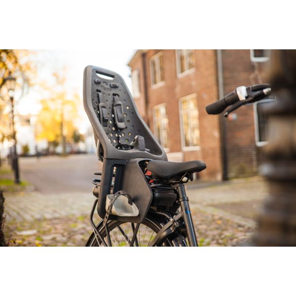 Universele opzetdrager Steco voor de e-bike - mat zwart