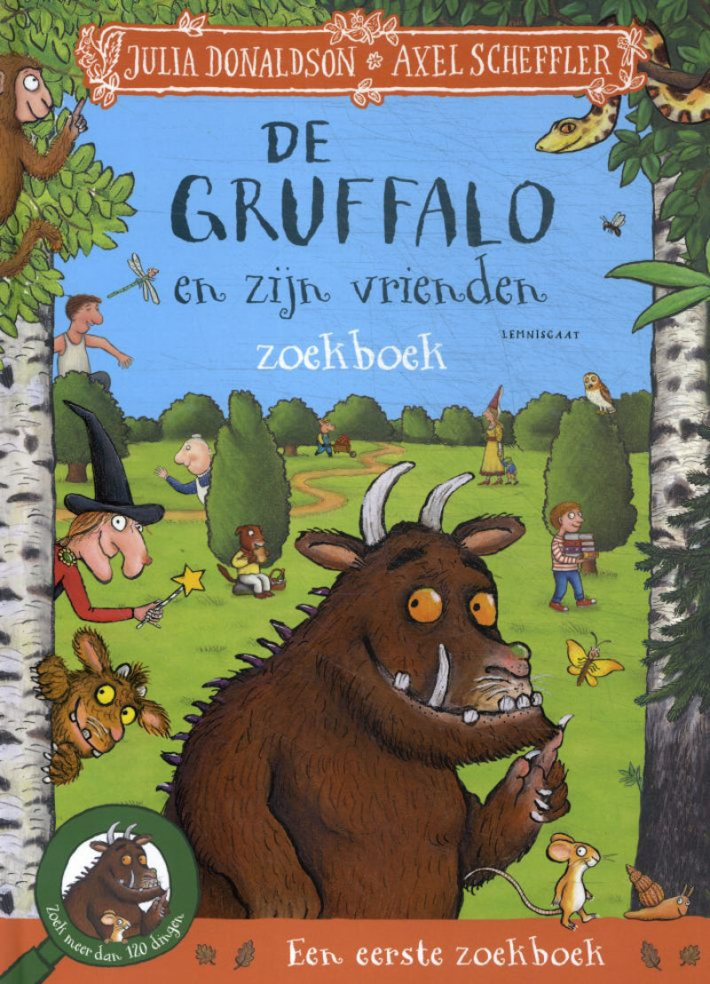 Lemniscaat de gruffalo en zijn vrienden zoekboek
