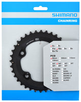 Shimano kettingblad deore 10v 34 24t m6000-2