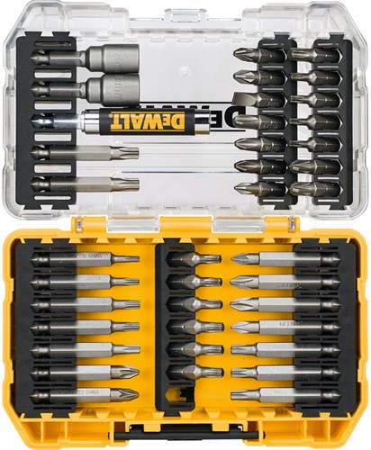 Dewalt accessoires dewalt dt70717-qz - bitset - 40 elementen - toughcase+ - magnetische houder