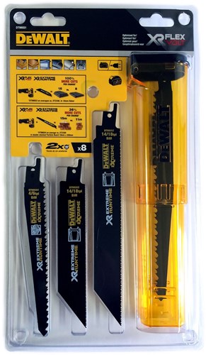 Dewalt accessoires dt99551-qz 8-delige set reciprozaagbladen - dt99551-qz
