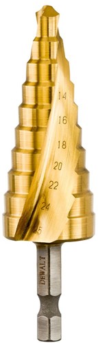 Dewalt accessoires impact metaal trappenboor 14-25mm - dt5030-qz