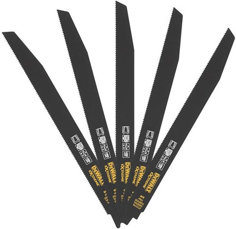 Dewalt accessoires dewalt serie - reciprozaagblad - 305mm - 10 tpi - bi-metaal