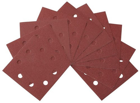 Dewalt accessoires schuurpapier 1 4, 115x115mm, geperforeerd, velcro, k40 - dt3020-qz