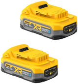 Dewalt dcbp318s2-xj | accu duopack | powerstack | 2x 18v xr | 3.5ah - dcbp318s2-xj