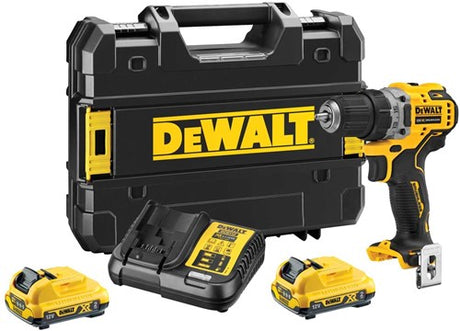 Dewalt dcd701d2-qw accuboormachine 12v 2,0ah li-ion - dcd701d2-qw