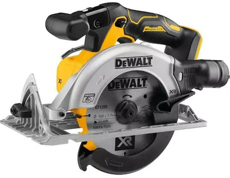 Dewalt dcs565nt-xj | accu cirkelzaag | xr | 18 volt | 165 mm | body in tstak | zonder accu's laders - dcs565nt-xj