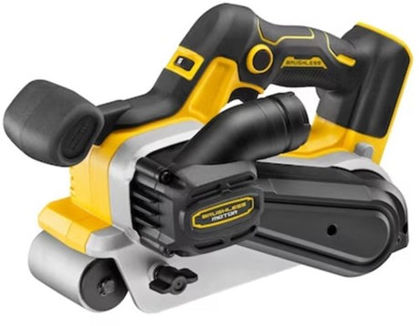 Dewalt dcw220n-xj | xr brushless accu bandschuurmachine 18v 75x533mm in doos | zonder accu's en lader - dcw220n-xj