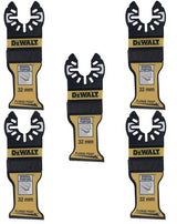 Dewalt accessoires dewalt dt20776 - multitool zaagblad met schuine zaagsnede | 5stuks- dt20776-qz