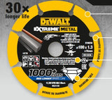 Dewalt accessoires dewalt dt40252-qz extreme diamantdoorslijpschijf voor metaal - ø 125 mm - meer dan 1000 snedes - constante zaagdiepte - voor staal, rvs en gietijzer