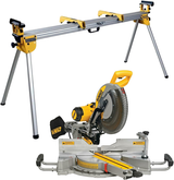 Dewalt dws780kit afkort- en verstekzaag | + onderstel de7023 - dws780kit