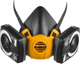 Dewalt dxir1hmmp3 lichtgewicht halfgelaatsmasker met p3 filters | maat m - dxir1hmmp3