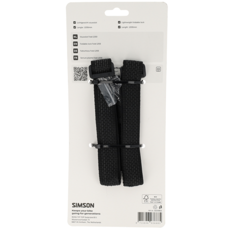 Simson vouwslot fold 120cm | security level 10