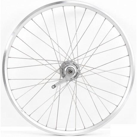 Shimano achterwiel 28 inch zac2000 - nexus 7-remnaaf - zilver geslepen