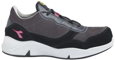 Diadora werkschoen athena laag 179902 s3l d0458 | nine iron raspberry (d0458) | maat 39 - 8053607443475