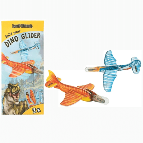 Depesche - dino world build your dino glider - zweefvliegtuigje