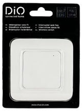 Di-o dio draadloze wand schakelaar enkel wit - 6960114