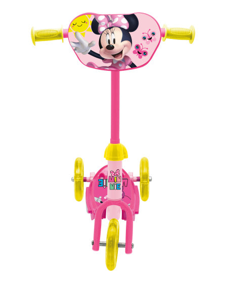 Disney Minnie Mouse 3-wiel kinderstep meisjes roze geel