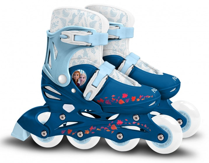 Disney Frozen 2 inline skates hardboot wit blauw maat 30-33