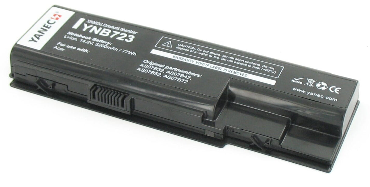 Yanec Laptop Accu 14.4V 5200mAh