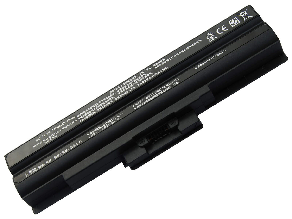 Blu-basic laptop accu 4400mah zwart