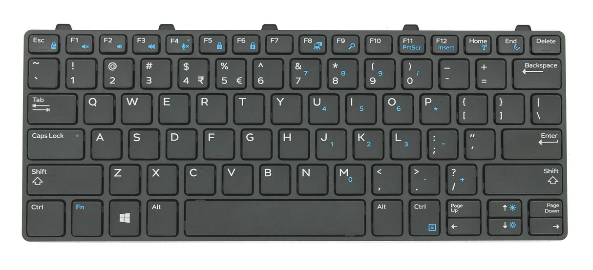 Dell laptop toetsenbord qwerty us