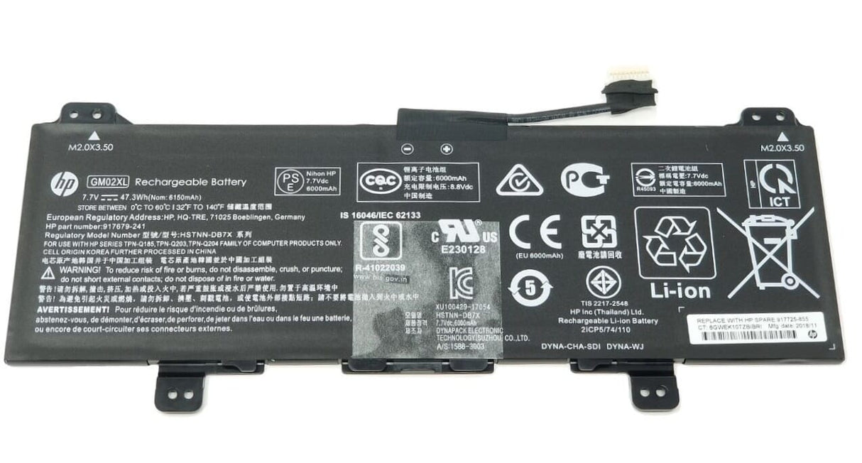 Hp laptop accu 6150mah