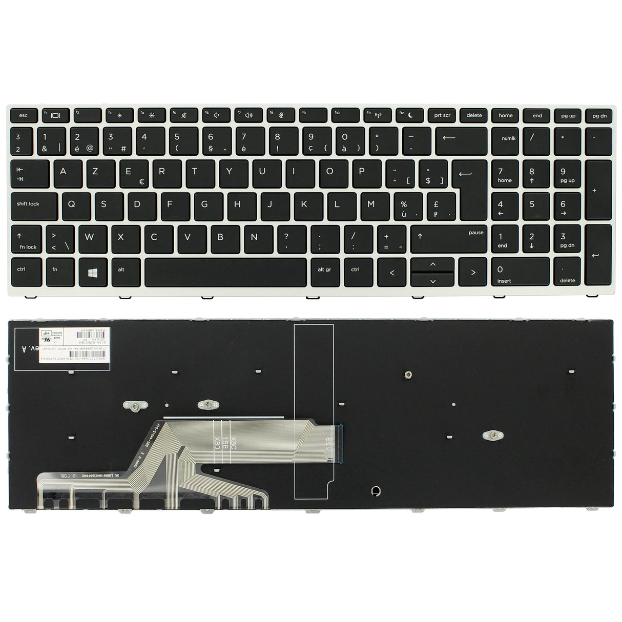 Hp laptop toetsenbord azerty be